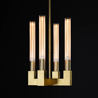 Cannele Pendant: Elegant Lighting Solution 3D model image 1 