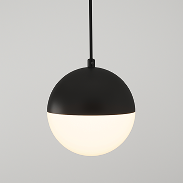 Elegant Monae LED Pendant Light 3D model image 1 