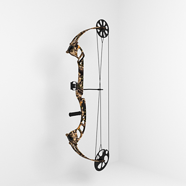 Hunter's Compound Bow 3D model image 1 