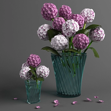 Bloomette Rose Bouquet 3D model image 1 