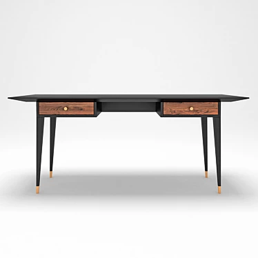 Patrik Writing Desk: Elegant & Functional 3D model image 1 