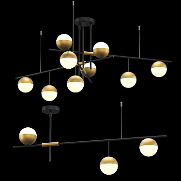 Technum Pendant Light Fixture 3D model image 1 