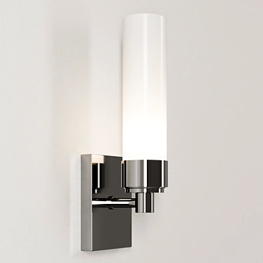 Transitional Glow: Poehlmann ADA Sconce 3D model image 1 