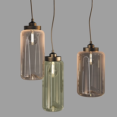 Nordic IKEA Pendant Lamp 3D model image 1 