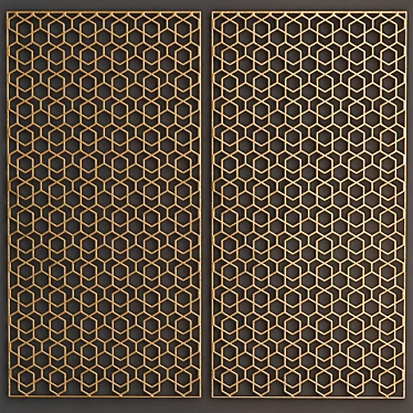 Metal Panels: Stylish and Durable 3D model image 1 