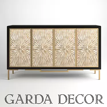Stylish Garda Decor Dresser  3D model image 1 