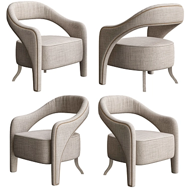 SICRA Limited Chair 3D model image 1 