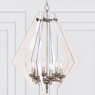 Savoy House Europe Chandelier 3D model image 1 