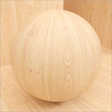 Seamless Wood Veneer Box Set 3D model image 1 