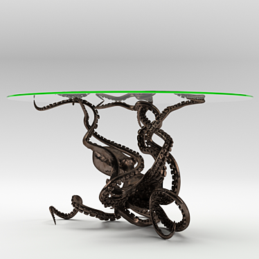 OctoGlass Coffee Table 3D model image 1 