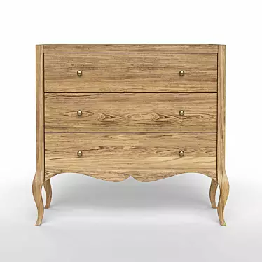 Villagio Drawer Chest - Modern Elegance 3D model image 1 