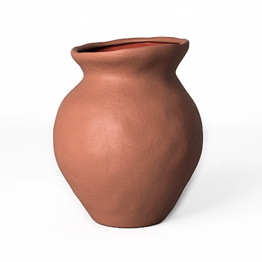 Title: Ceramic Glazed Vase - 31cm 3D model image 1 