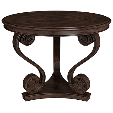 Ralph Lauren Coffee Table: Timeless Elegance 3D model image 1 