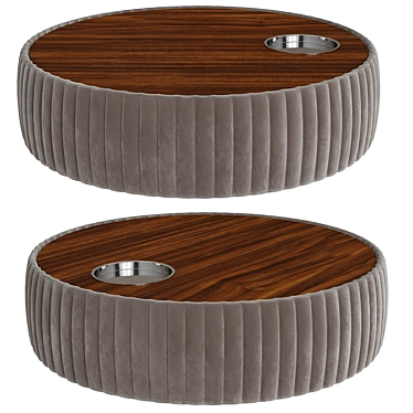 Sleek and Stylish SUN Longhi Coffee Table 3D model image 1 