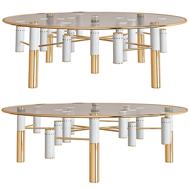 Konstantin Coffee Table: Essential Home by Covet Lounge 3D model image 1 