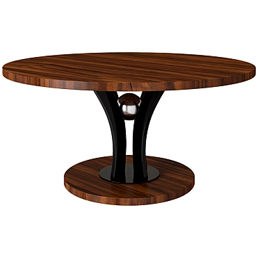 Modern Table Set by CAPITAL 3D model image 1 