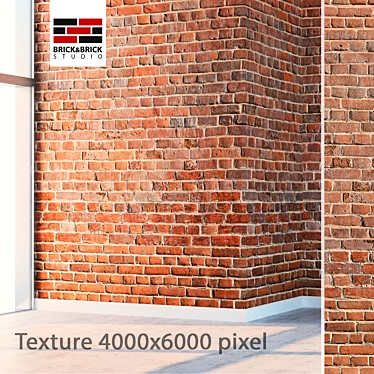 Seamless Detailed Brick Texture 3D model image 1 