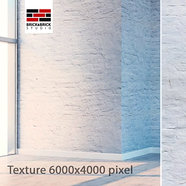 Seamless High Detail Stucco 3D model image 1 