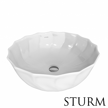 STURM Azalea Counter Top Sink 3D model image 1 