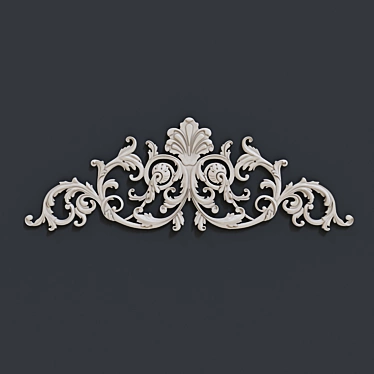 Carved Appliqué 3D model image 1 