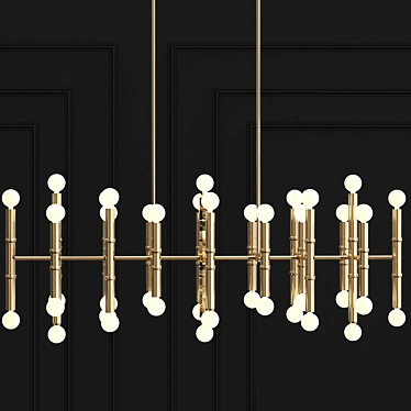 Cairo Eight-Arm Meurice Chandelier 3D model image 1 