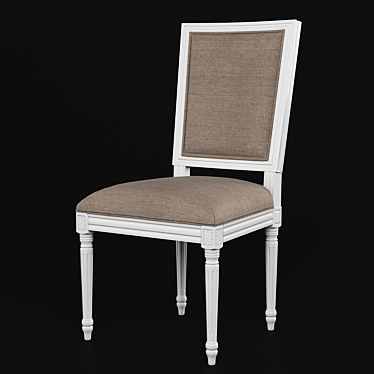 Safavieh Old World Dining Chair 3D model image 1 