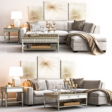 Glamorous Empire Collection - Z Gallerie 3D model image 1 