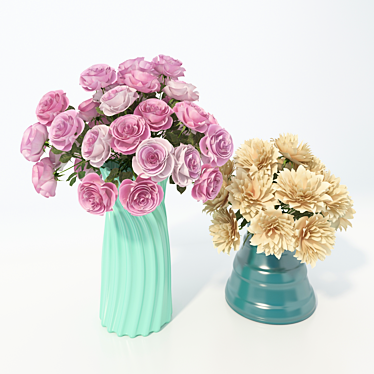 Blooming Blossom Bouquet 3D model image 1 