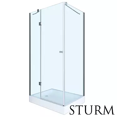 STURM Arena Shower Enclosure 3D model image 1 