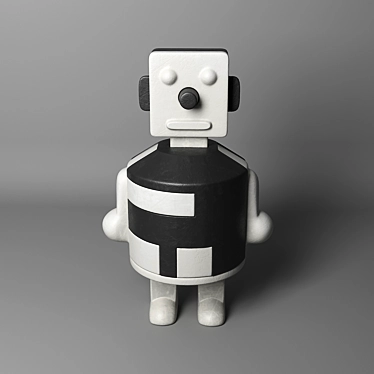 Soviet Robot Puzzle: Back in Time 3D model image 1 