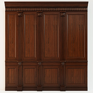 Wood Panels Collection 3D model image 1 