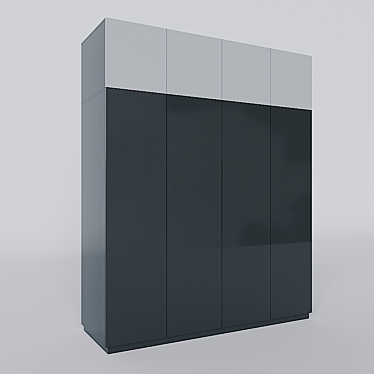  Modern Style Cupboard 3D model image 1 