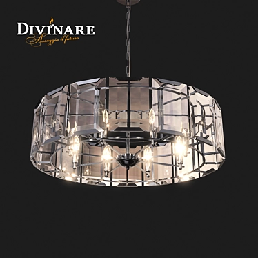 Divinare Ostin Crystal Chandelier 3D model image 1 