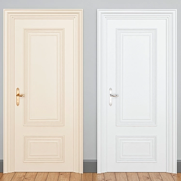  Beautiful and Sturdy Interior Doors 3D model image 1 