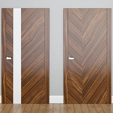 Modern Style Interior Doors 3D model image 1 