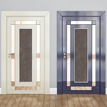 Elegant Interior Door Collection 3D model image 1 