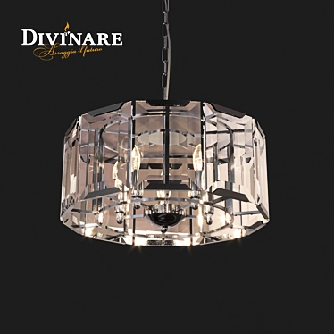 Divinare Ostin Crystal Chandelier 3D model image 1 