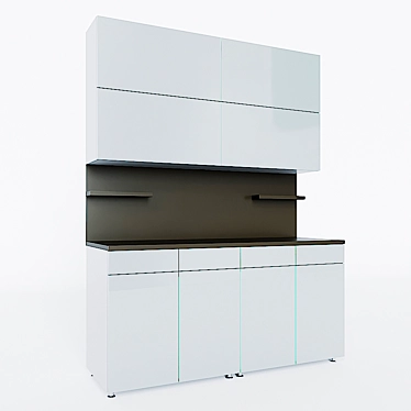 Modern Style Cupboard 3D model image 1 