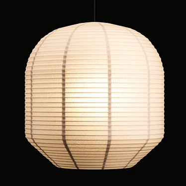 Japanese-Inspired Paper Lanterns: Hotaru Buoy 3D model image 1 