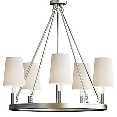 Elegant Lismore Chandelier for Timeless Style 3D model image 1 