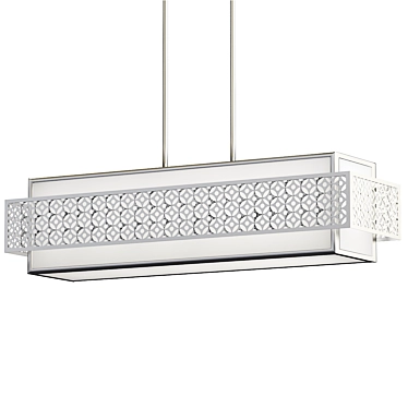 Elegant Linear Pendant: Kenney Feiss 3D model image 1 