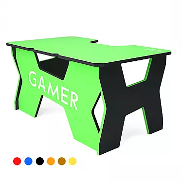 ErgoGamer2: The Ultimate Gaming Desk! 3D model image 1 