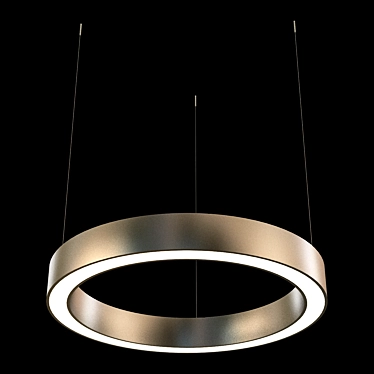 Modern LED Ring Pendant Light - Luchera TLAB1-80-01 v1 3D model image 1 