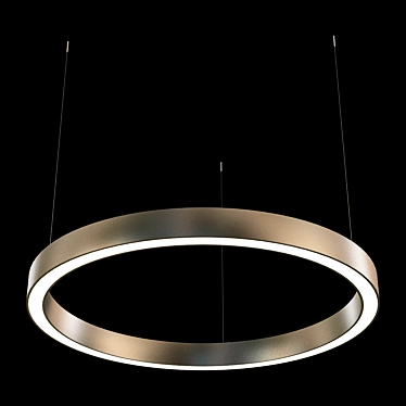 Modern LED Ring Chandelier | Luchera TLAB1 3D model image 1 