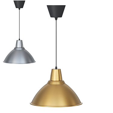 Title: Ikea Foto Pendant Light 3D model image 1 