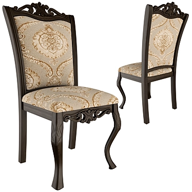 Elegant Classic Chair Design 3D model image 1 