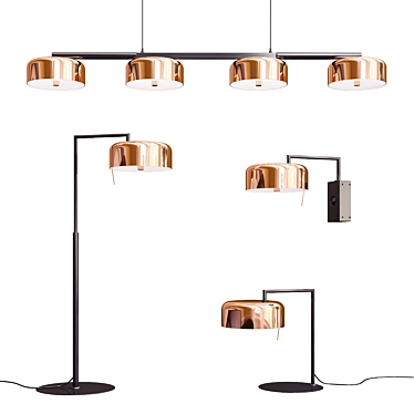 Lalu Lamp Set - 4 Styles 3D model image 1 