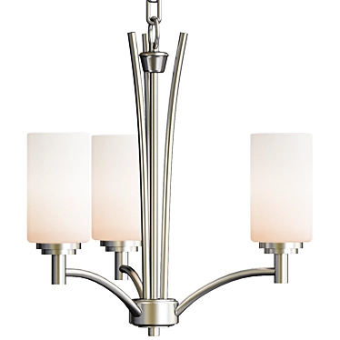 Pittman Chandelier: Timeless Elegance 3D model image 1 