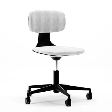 Sleek Ergonomic Vitra Rookie 3D model image 1 