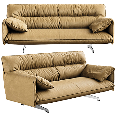  Luxurious poltronafrau ANTOHN sofa 3D model image 1 